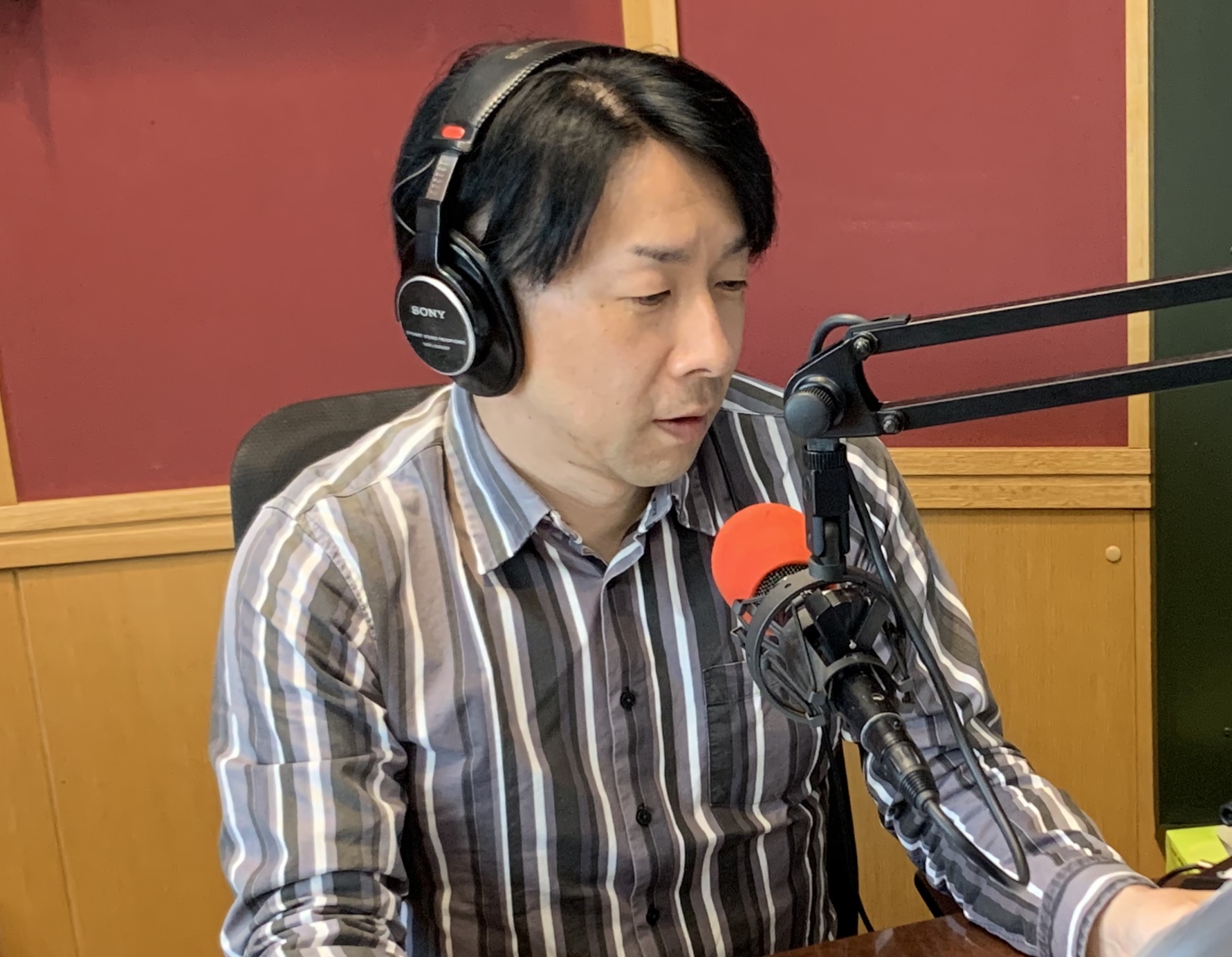 Hiroaki Asai on radio